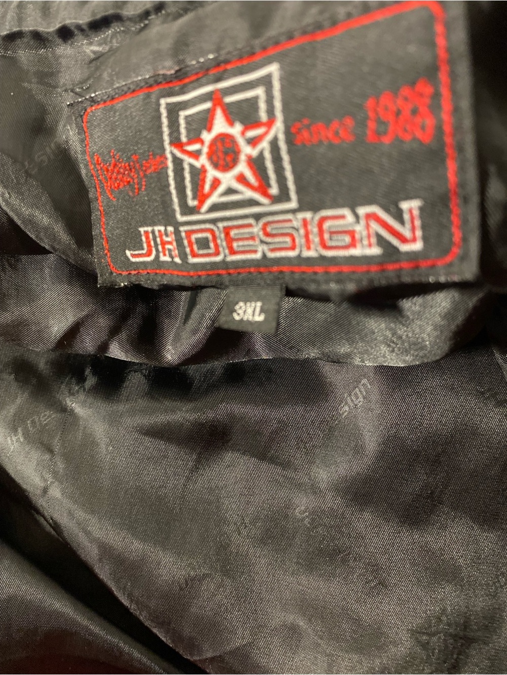 Nascar 3xl men Red and Black Racing Puffer Jacket with Sponsor Patches - Picture 5 of 9